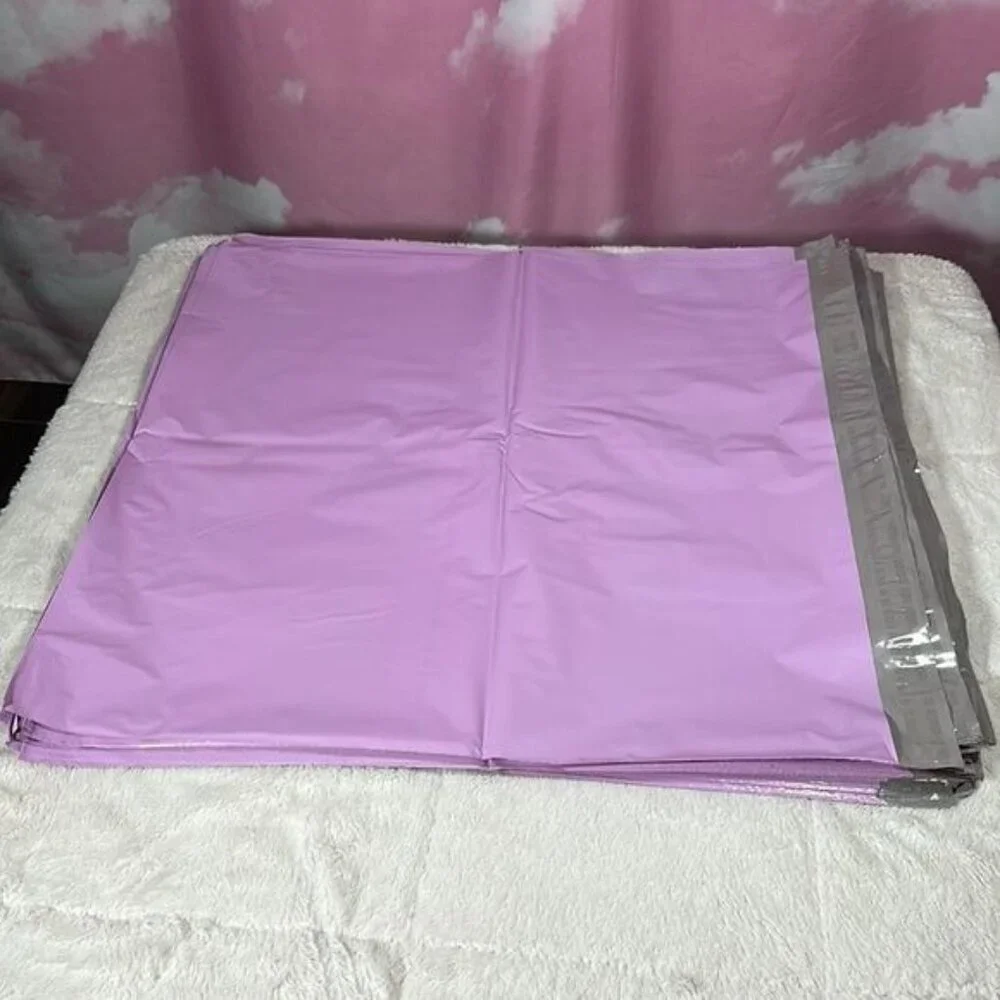 Huge Poly Mailer 24”x24” Purple 30 mailers Big Poly Mailer